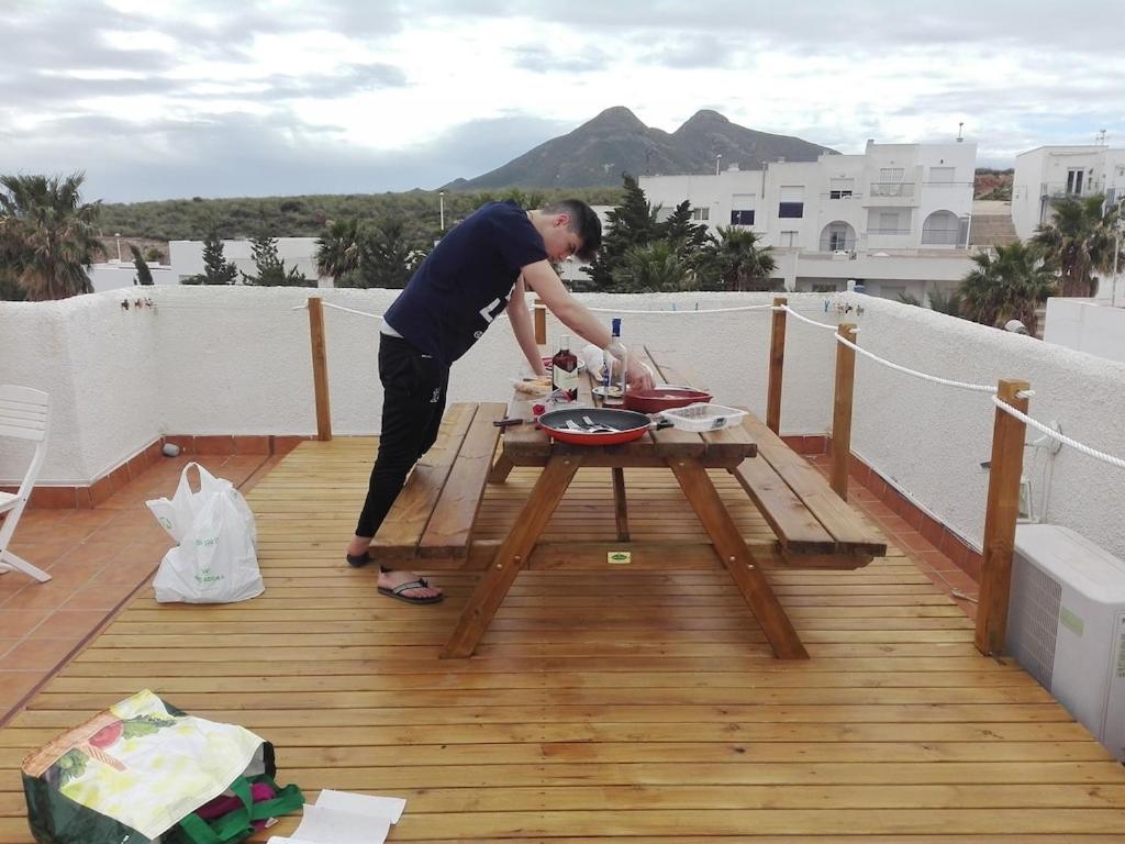 Isleta Del Moro Terraza Vistas Mar Exclusiva 60 M2 Wifi Lejlighed La Isleta del Moro Eksteriør billede